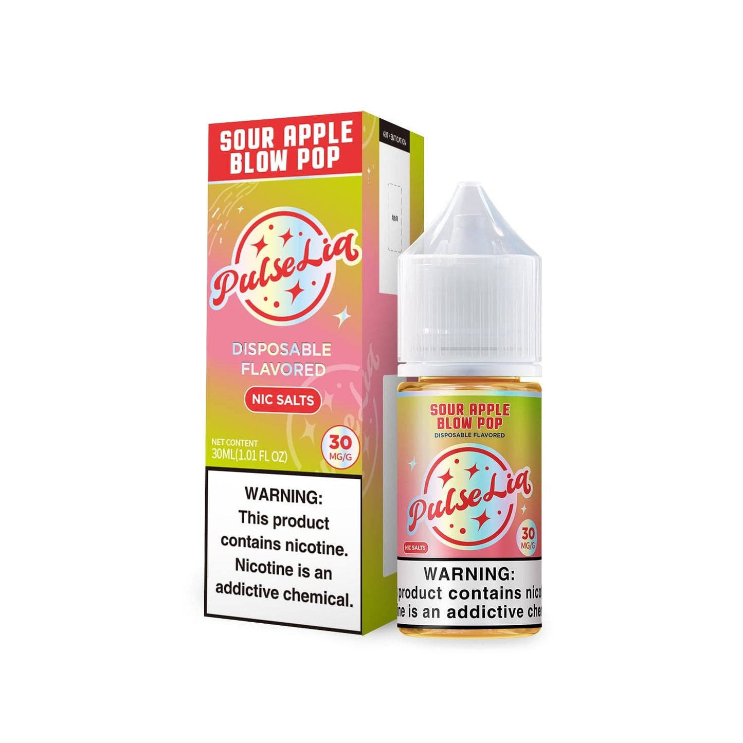 Sour Apple Blow Pop Geek Bar Pulse Salt Juice