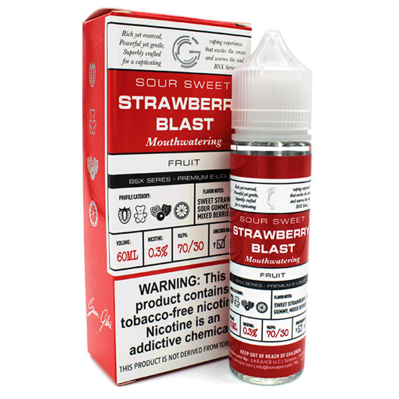 Glas Basix Series - Strawberry Blast