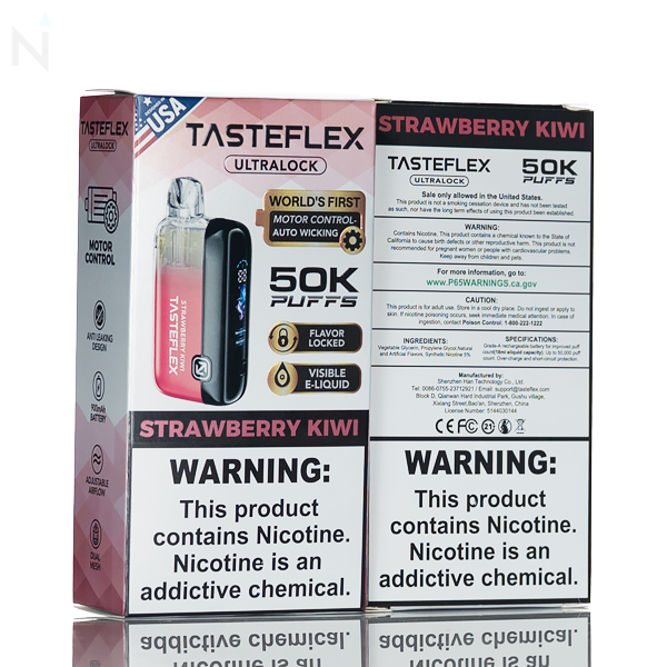 Tasteflex Ultralock 50K Disposable Vape