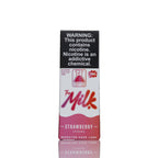 The Milk Salt Nic Strawberry 30ml creamy strawberry dessert salt nicotine e-liquid vape juice pod system 50/50 24mg 48mg USA