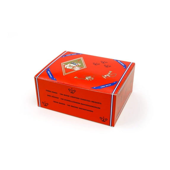 Three Kings - Charcoal (10 Briquets Pack)