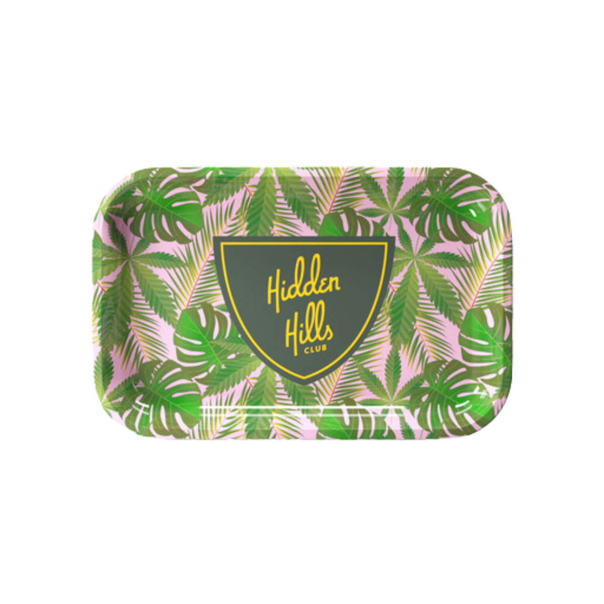 Hidden Hills - Rolling Tray / Monstera Design
