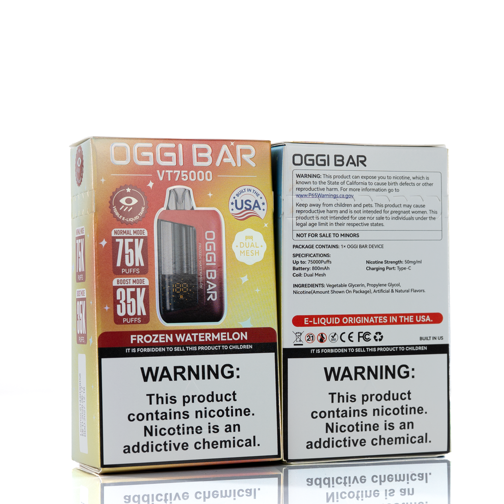 VAPGO OGGI Bar 75K Puffs Disposable Vape