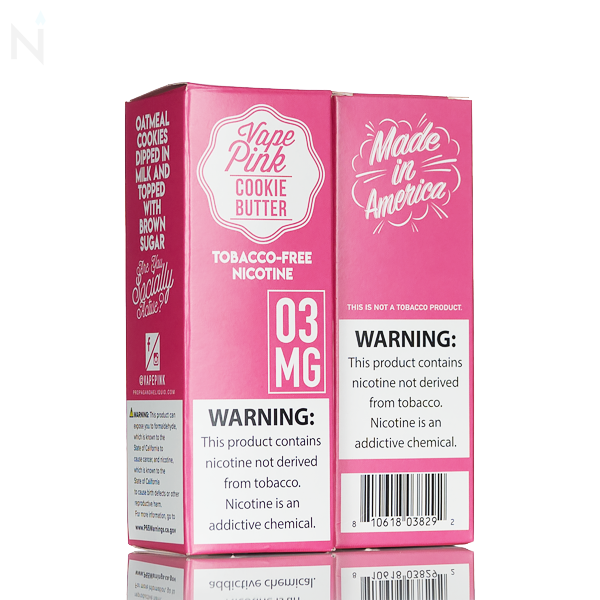 Vape Pink by Propaganda E-Liquid - Cookie Butter - 100mL
