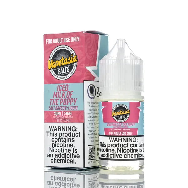 Vapetasia E-Juice Salts - ICED Milk Of The Poppy - 30ml