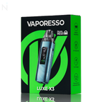 Vaporesso LUXE X3 45W pod mod kit 2600mAh 5mL MTL DTL dual mesh coil USB-C fast charge 5-45W digital display pod system