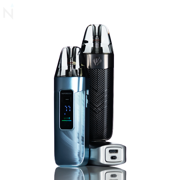 Vaporesso LUXE X3 45W pod mod kit 2600mAh 5mL MTL DTL dual mesh coil USB-C fast charge 5-45W digital display pod system