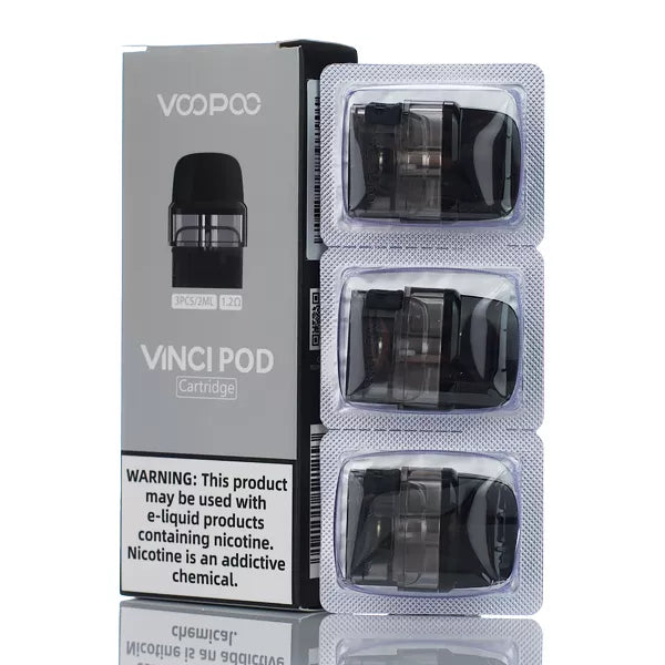 VooPoo - Vinci Replacement Pod (Compatible with Vinci Q & Drag Nano 2) (3 pack)