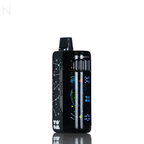 Voom Meteor 70K 70,000 Puffs Disposable Vape - 20m  5% nicotine salt dual mesh coil draw activated type-c charging black ice