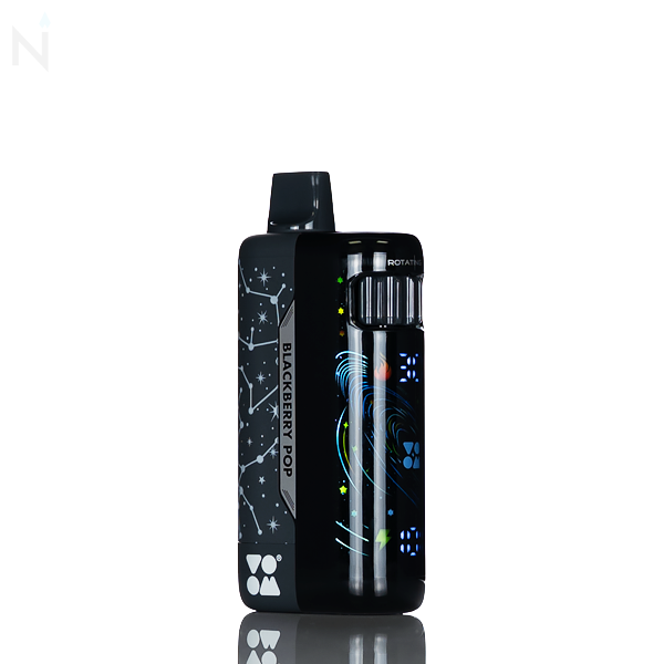 Voom Meteor 70K 70,000 Puffs Disposable Vape - 20m  5% nicotine salt dual mesh coil draw activated type-c charging blackberry pop