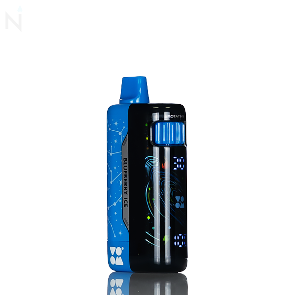 Voom Meteor 70K 70,000 Puffs Disposable Vape - 20m  5% nicotine salt dual mesh coil draw activated type-c charging blueberry ice