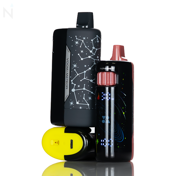 Voom Meteor 70K 70,000 Puffs Disposable Vape - 20m  5% nicotine salt dual mesh coil draw activated type-c charging