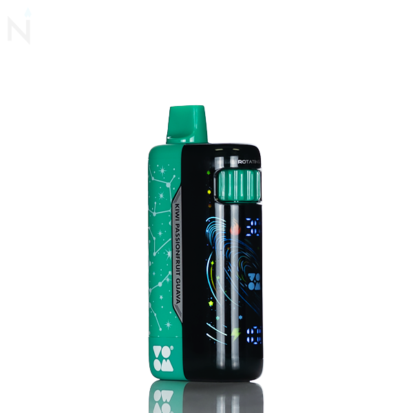 Voom Meteor 70K 70,000 Puffs Disposable Vape - 20m  5% nicotine salt dual mesh coil draw activated type-c charging passion fruit guava