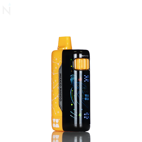 Voom Meteor 70K 70,000 Puffs Disposable Vape - 20m  5% nicotine salt dual mesh coil draw activated type-c charging mexico mango