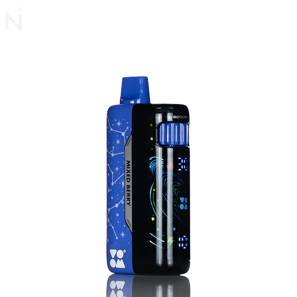 Voom Meteor 70K 70,000 Puffs Disposable Vape - 20m  5% nicotine salt dual mesh coil draw activated type-c charging mixed berry