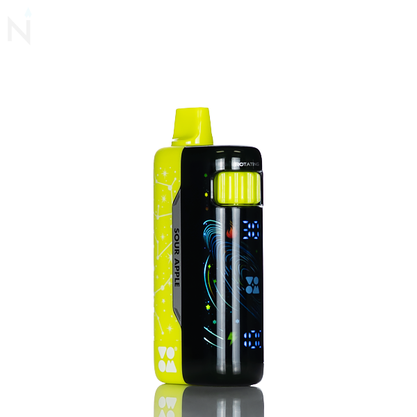 Voom Meteor 70K 70,000 Puffs Disposable Vape - 20m  5% nicotine salt dual mesh coil draw activated type-c charging sour apple