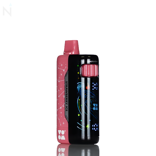 Voom Meteor 70K 70,000 Puffs Disposable Vape - 20m  5% nicotine salt dual mesh coil draw activated type-c charging strawberry ice