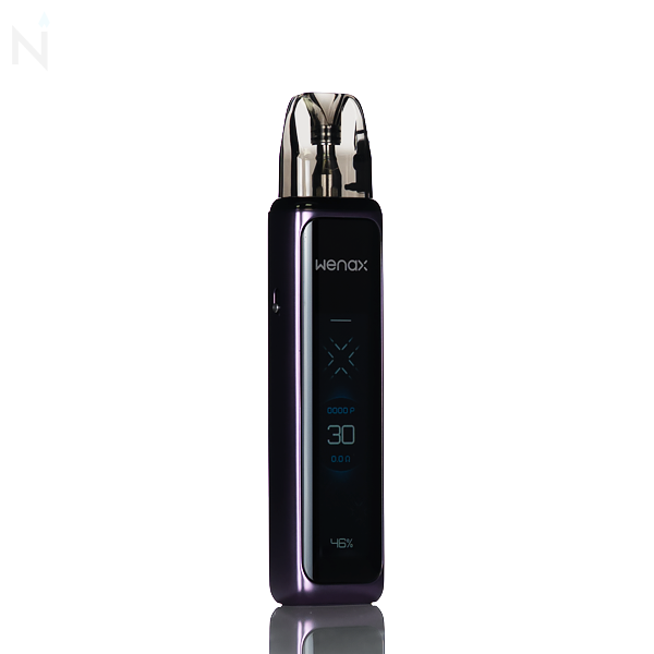 GeekVape WENAX Q Ultra 30W pod system 1300mAh 3mL 2.51" touch screen adjustable airflow USB-C magnetic pod draw-activated
