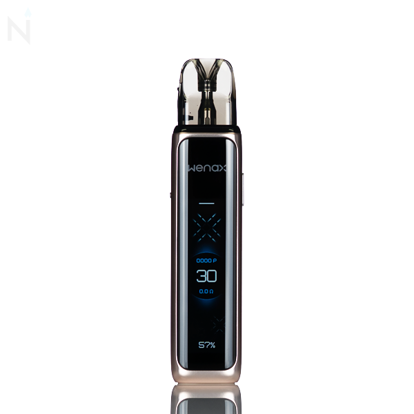 GeekVape WENAX Q Ultra 30W pod system 1300mAh 3mL 2.51" touch screen adjustable airflow USB-C magnetic pod draw-activated