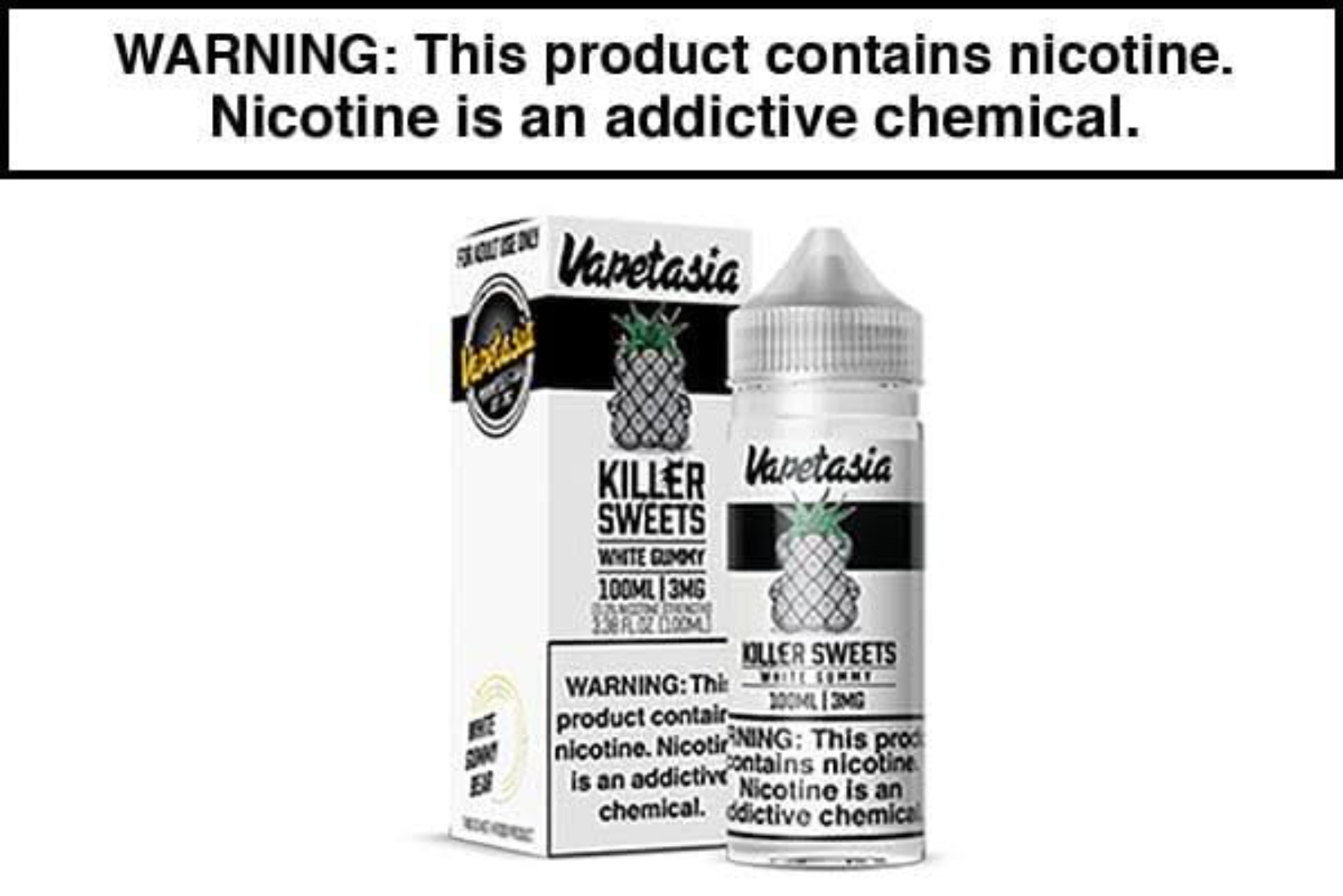 Vapetasia Killer Sweets SALT - White Gummy