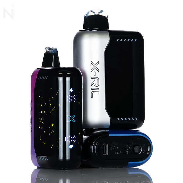 XRIL Pulse X 40K 40,000 Puffs Disposable Vape 5% nicotine salt rechargeable draw activated extended use 