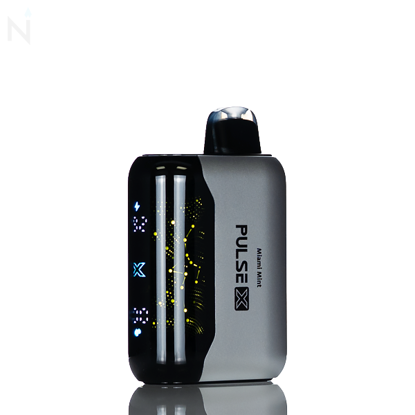 XRIL Pulse X 40K 40,000 Puffs Disposable Vape 5% nicotine salt rechargeable draw activated extended use miami mint