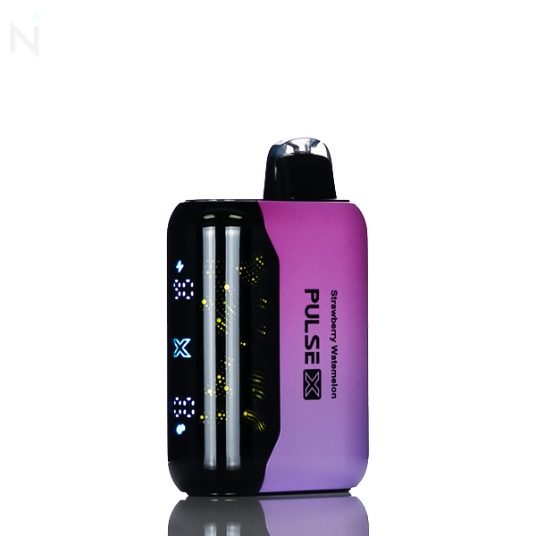 XRIL Pulse X 40K 40,000 Puffs Disposable Vape 5% nicotine salt rechargeable draw activated extended use strawberry watermelon