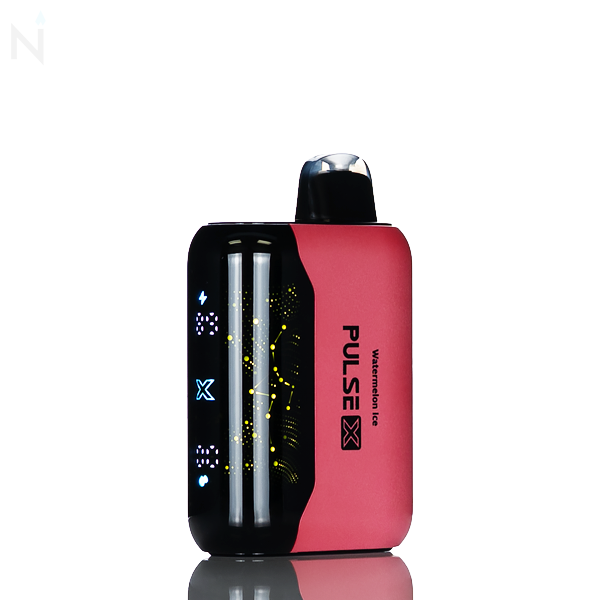 XRIL Pulse X 40K 40,000 Puffs Disposable Vape 5% nicotine salt rechargeable draw activated extended use watermelon ice