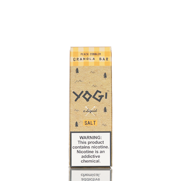 Yogi Salt Nic - Peach Cobbler Granola Bar - 30mL