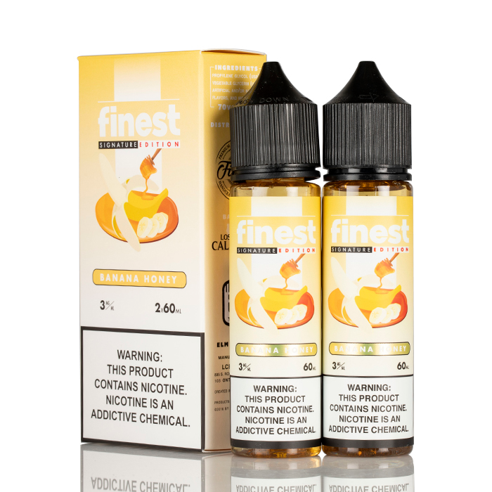The Finest Eliquid (Signature Edtion) - Banana Honey (FINAL SALE)