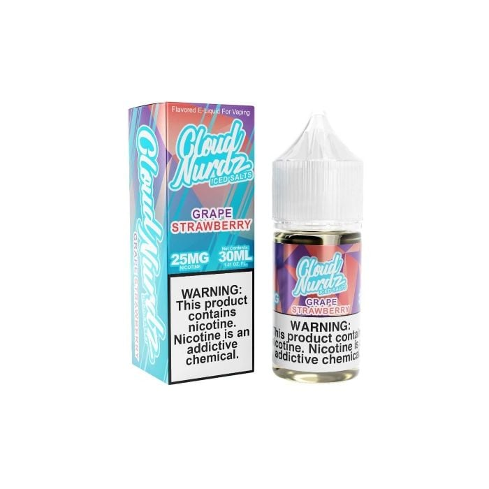Cloud Nurdz SALT - Grape Strawberry ICED