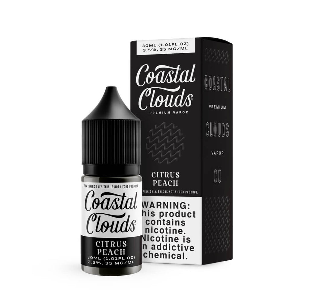 Coastal Clouds SALT - Sugared Nectarine (Citrus Peach)