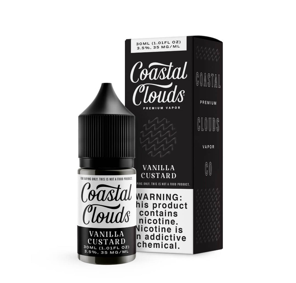 Coastal Clouds SALT - Vanilla Custard (TFN)