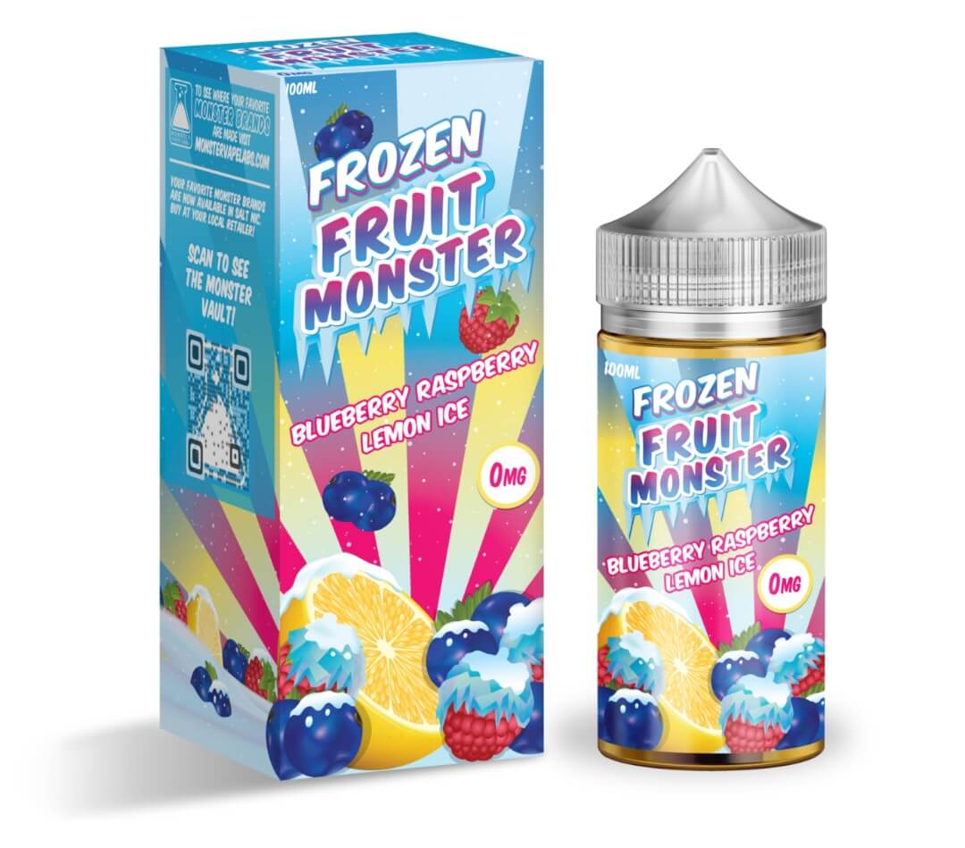 Frozen Fruit Monster - Blueberry Raspberry Lemonade ICE