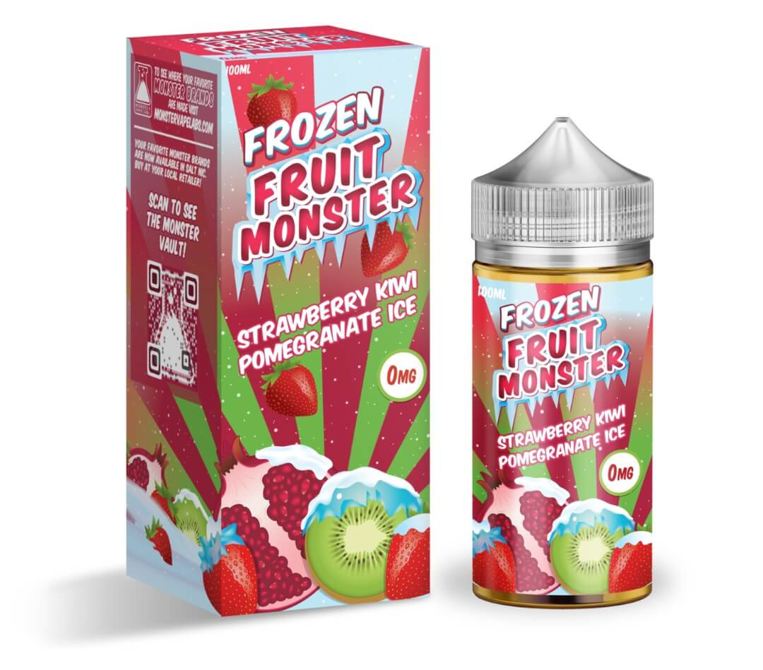 Frozen Fruit Monster - Strawberry Kiwi Pomegranate ICE