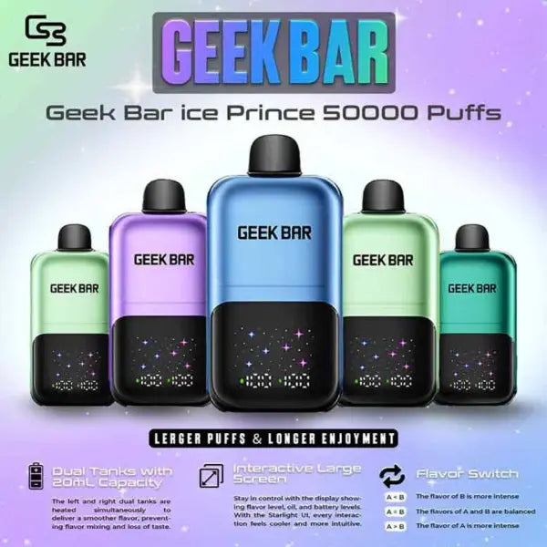 Geek bar Ice Prince 50k Puff Disposable
