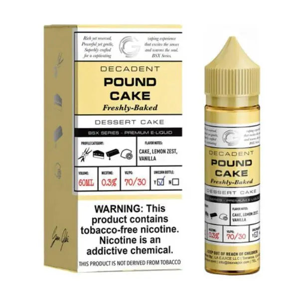 Glas Basix Pound Cake 60mL