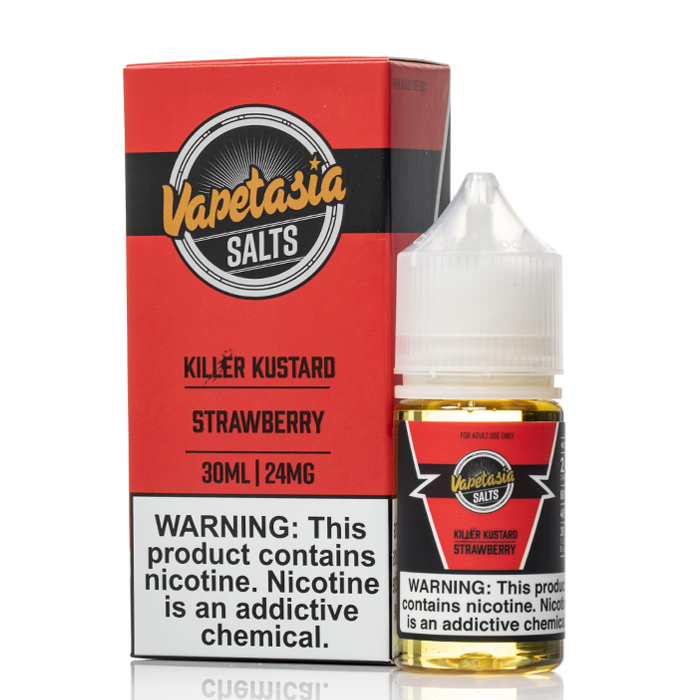 Vapetasia SALT - Strawberry Killer Kustard