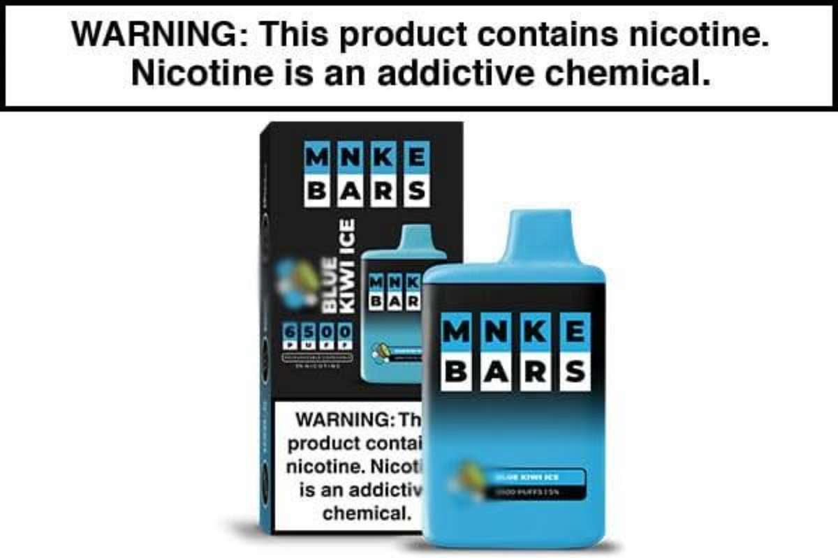 mnke bar vape Flavor:Peach Pineapple Ice BlackFriday2019 Travel-Friendly Vapes: Top 3