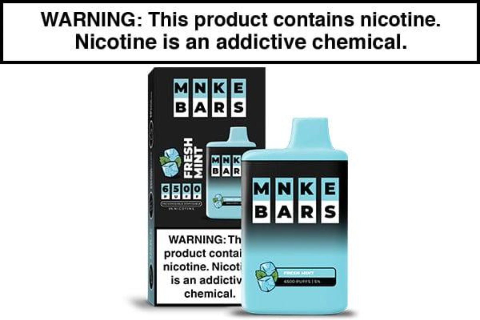 MNKE Bar - 6500 Disposable Device