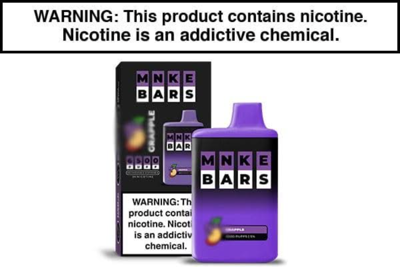 MNKE Bar - 6500 Disposable Device
