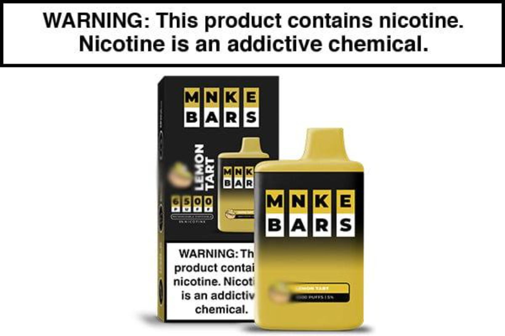 MNKE Bar - 6500 Disposable Device