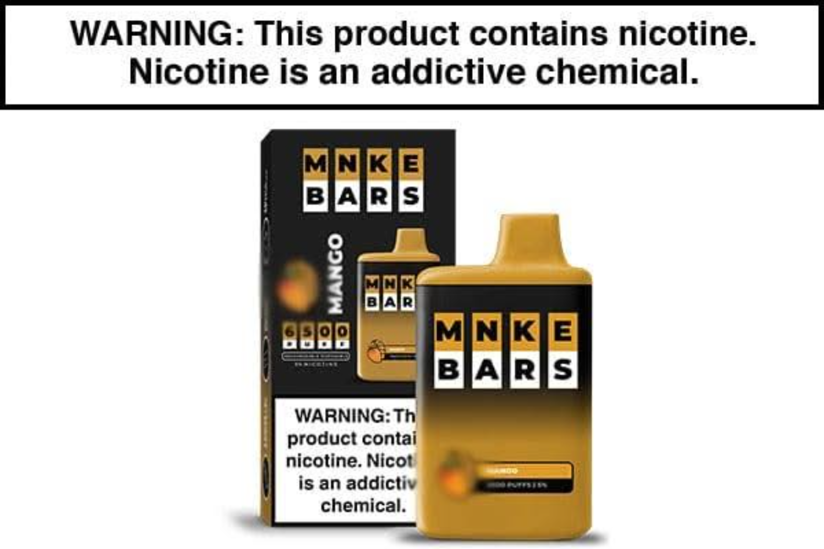 MNKE Bar - 6500 Disposable Device