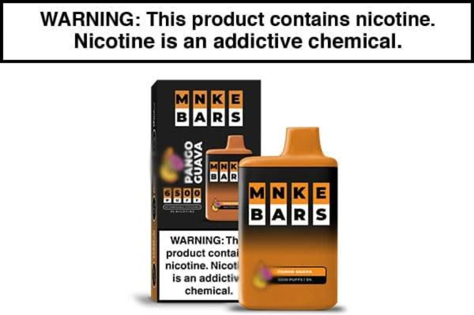 MNKE Bar - 6500 Disposable Device