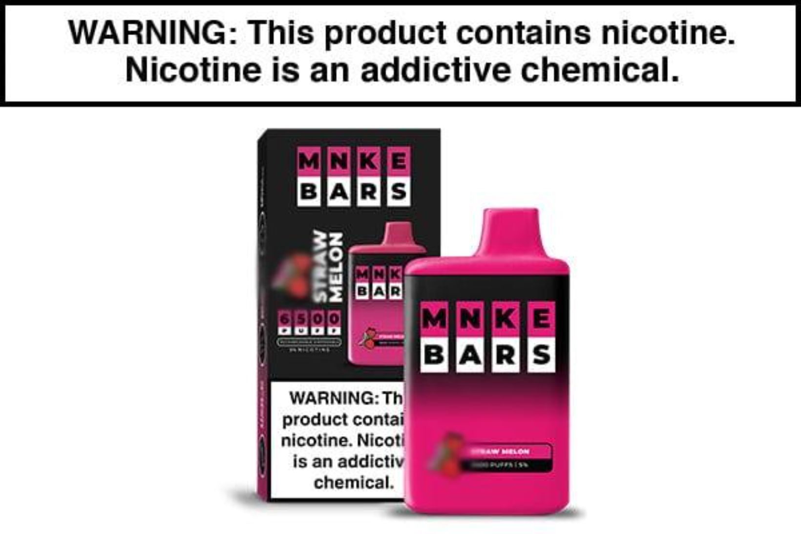 MNKE Bar - 6500 Disposable Device