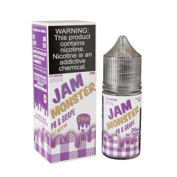 Jam Monster Salt PB & Grape 30mL