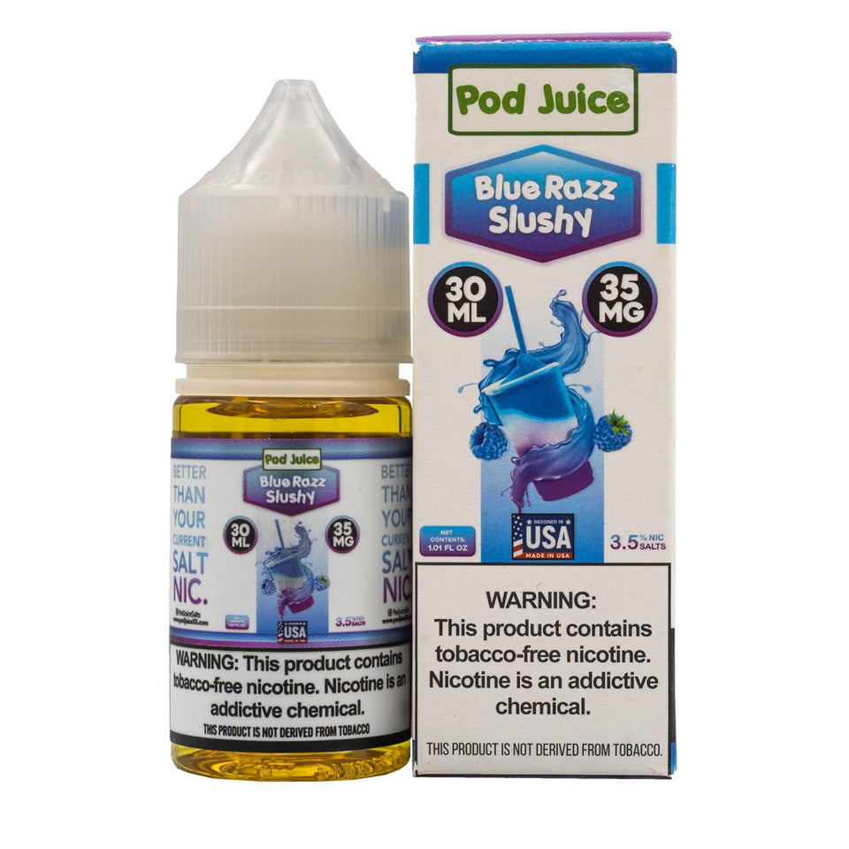 Pod Juice  SALT - Blue Razz Slushy
