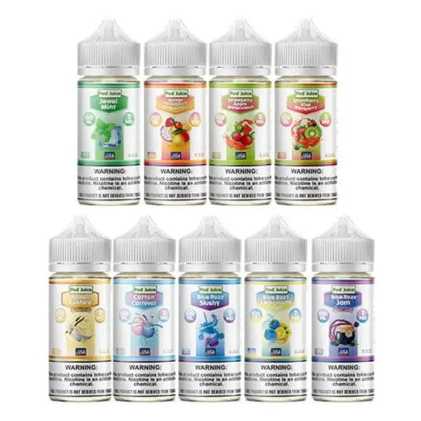 Pod Juice Blue Razz Slushy 100mL