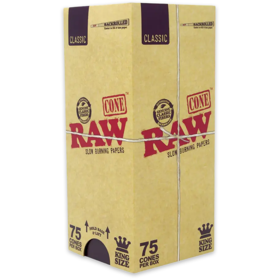 Raw - King Size Cone 75ct