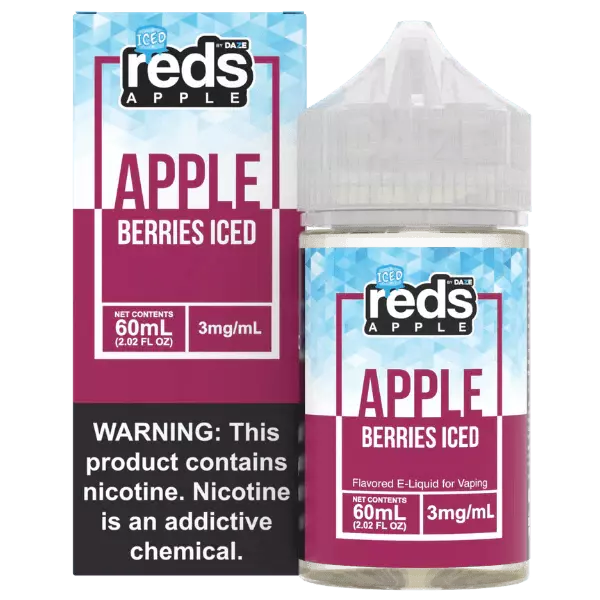 Reds Apple Ejuice - Berries ICED  (60ml) (FS)